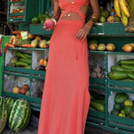 Bianca – Vestido com Design Ousado e Decote Profundo - Ines Braga