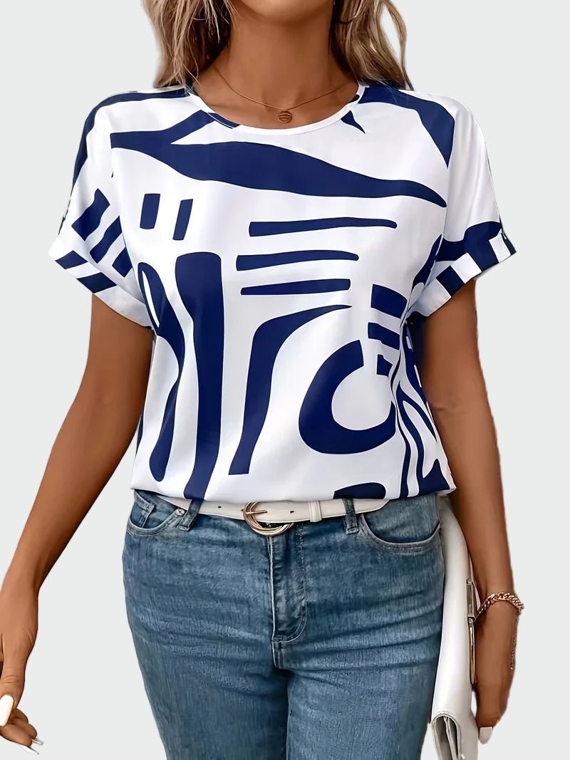 Blusa elegante de verão - Ines Braga