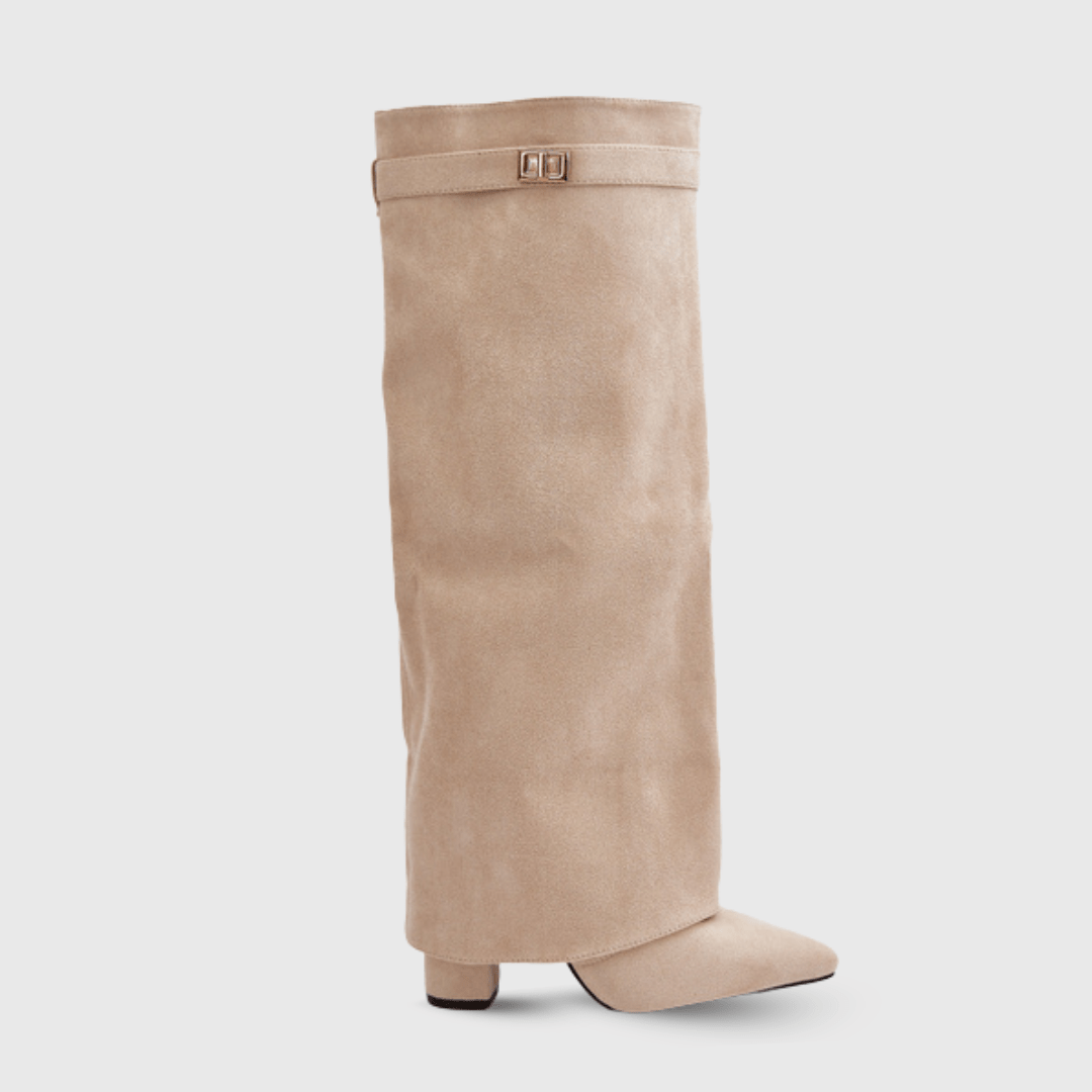 Botas Altas com Design Elegante - Ines Braga