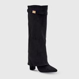 Botas Altas com Design Elegante - Ines Braga