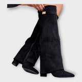 Botas Altas com Design Elegante - Ines Braga