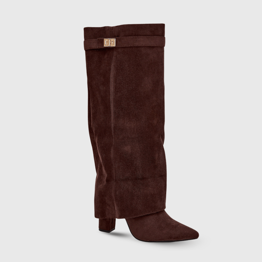 Botas Altas com Design Elegante - Ines Braga