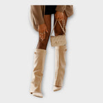 Botas Altas com Design Elegante - Ines Braga