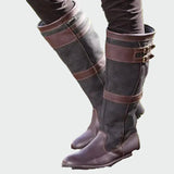 Botas de couro retro - Ines Braga