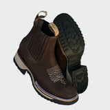 Botas de cowboy em pele - Ines Braga