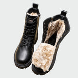 Botas de Inverno em Couro - Ines Braga