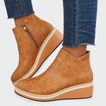 Botins de couro ortopédicos - Ines Braga