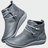 Botins ortopédicos de couro premium - Ines Braga