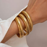 Bracelete canelada - Ines Braga