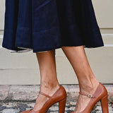 Bravina | Sandálias de uso diário com um pequeno salto - Ines Braga