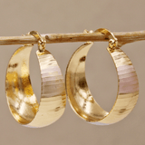 BrilhoLux Brincos Dourados Vintage Exclusivos - Elegancia - Ines Braga