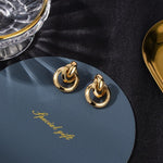 Brincos De Ouro Exclusivos - Design Luxuoso - Ines Braga