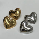 Brincos Heart - Ines Braga