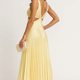 Camilla™ - Vestido Sem Mangas /Midi - Ines Braga