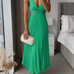 Camilla™ - Vestido Sem Mangas /Midi - Ines Braga