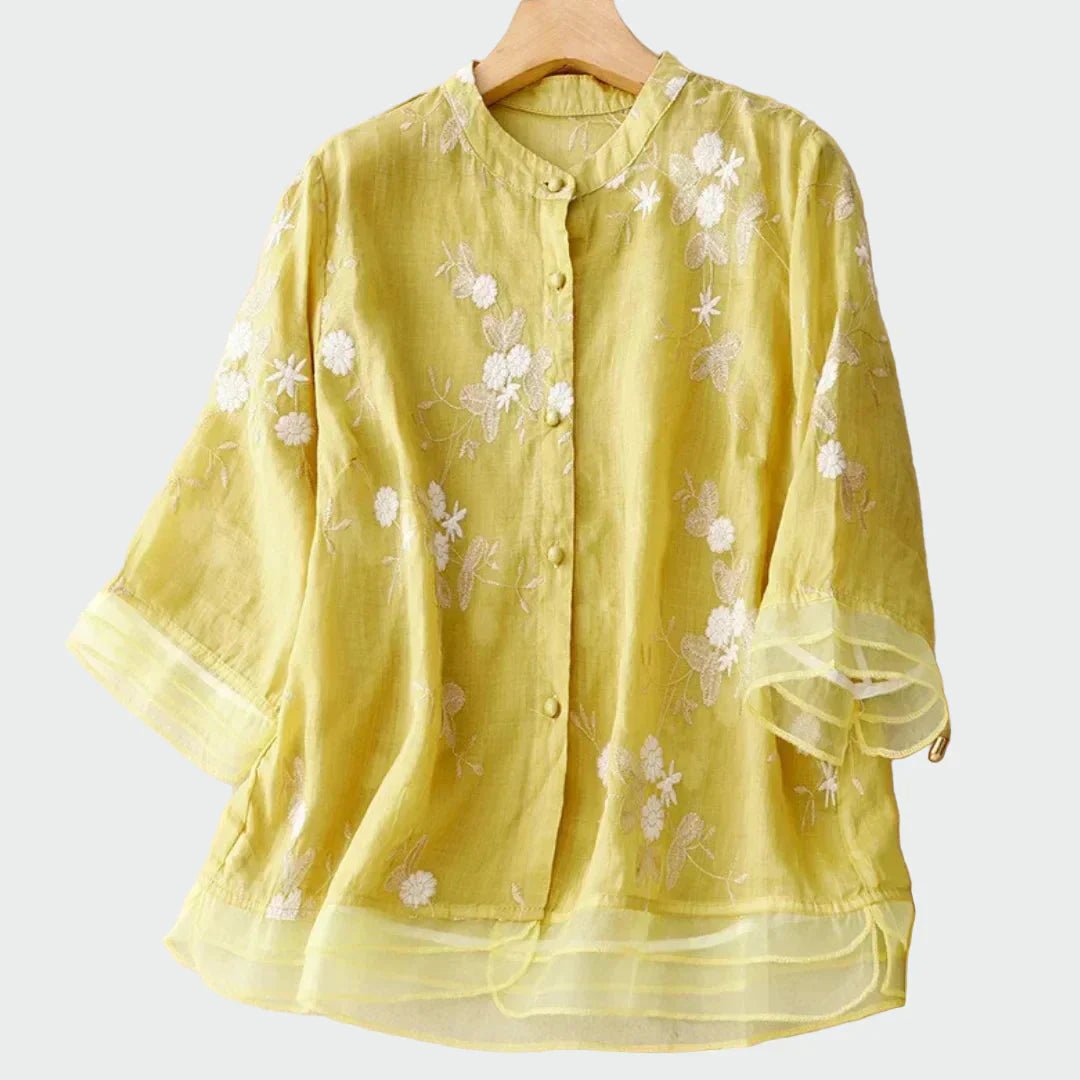 Camisa bordada - Ines Braga