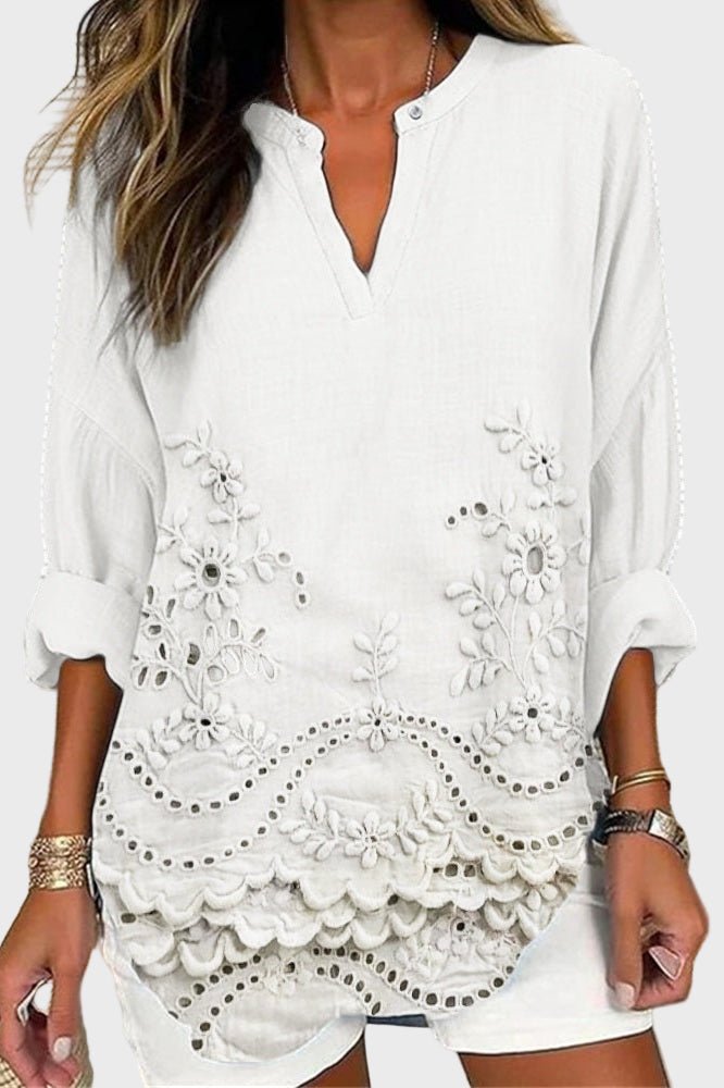 Camisa Coastal Bloom - Ines Braga