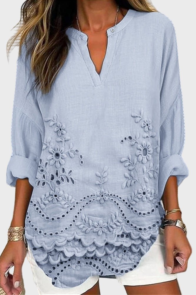 Camisa Coastal Bloom - Ines Braga