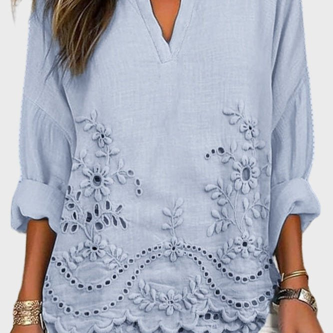 Camisa Coastal Bloom - Ines Braga