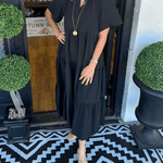 Carlota | Vestido Maxi com Movimento - Ines Braga