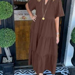 Carlota | Vestido Maxi com Movimento - Ines Braga