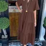 Carlota | Vestido Maxi com Movimento - Ines Braga