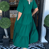 Carlota | Vestido Maxi com Movimento - Ines Braga