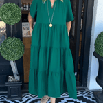 Carlota | Vestido Maxi com Movimento - Ines Braga
