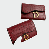 Carteira de couro de luxo - Ines Braga