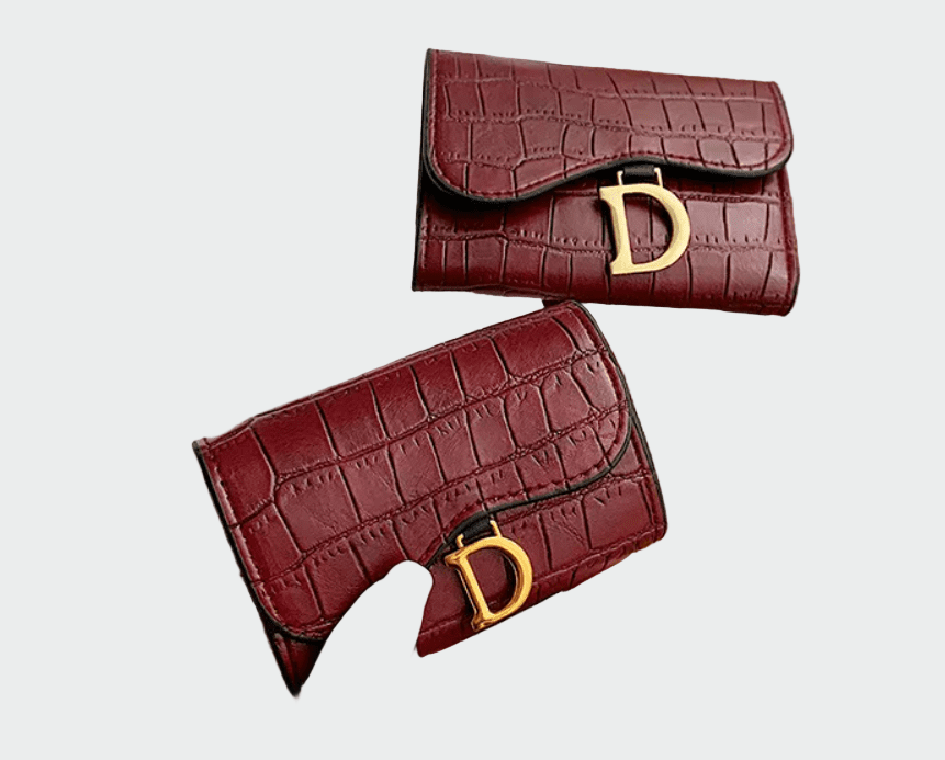 Carteira de couro de luxo - Ines Braga