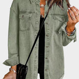 Casaco de ganga clássico - Ines Braga