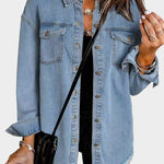 Casaco de ganga clássico - Ines Braga