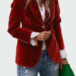 Casaco em linha luxuosa - Ines Braga