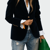 Casaco em linha luxuosa - Ines Braga