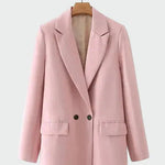 Casaco Oversized com Linha Moderna - Ines Braga