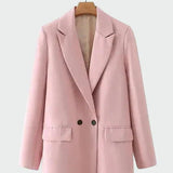 Casaco Oversized com Linha Moderna - Ines Braga