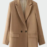 Casaco Oversized com Linha Moderna - Ines Braga