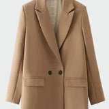 Casaco Oversized com Linha Moderna - Ines Braga