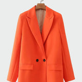 Casaco Oversized com Linha Moderna - Ines Braga