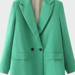 Casaco Oversized com Linha Moderna - Ines Braga