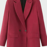 Casaco Oversized com Linha Moderna - Ines Braga