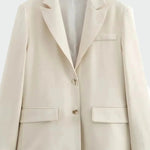 Casaco Oversized com Linha Moderna - Ines Braga