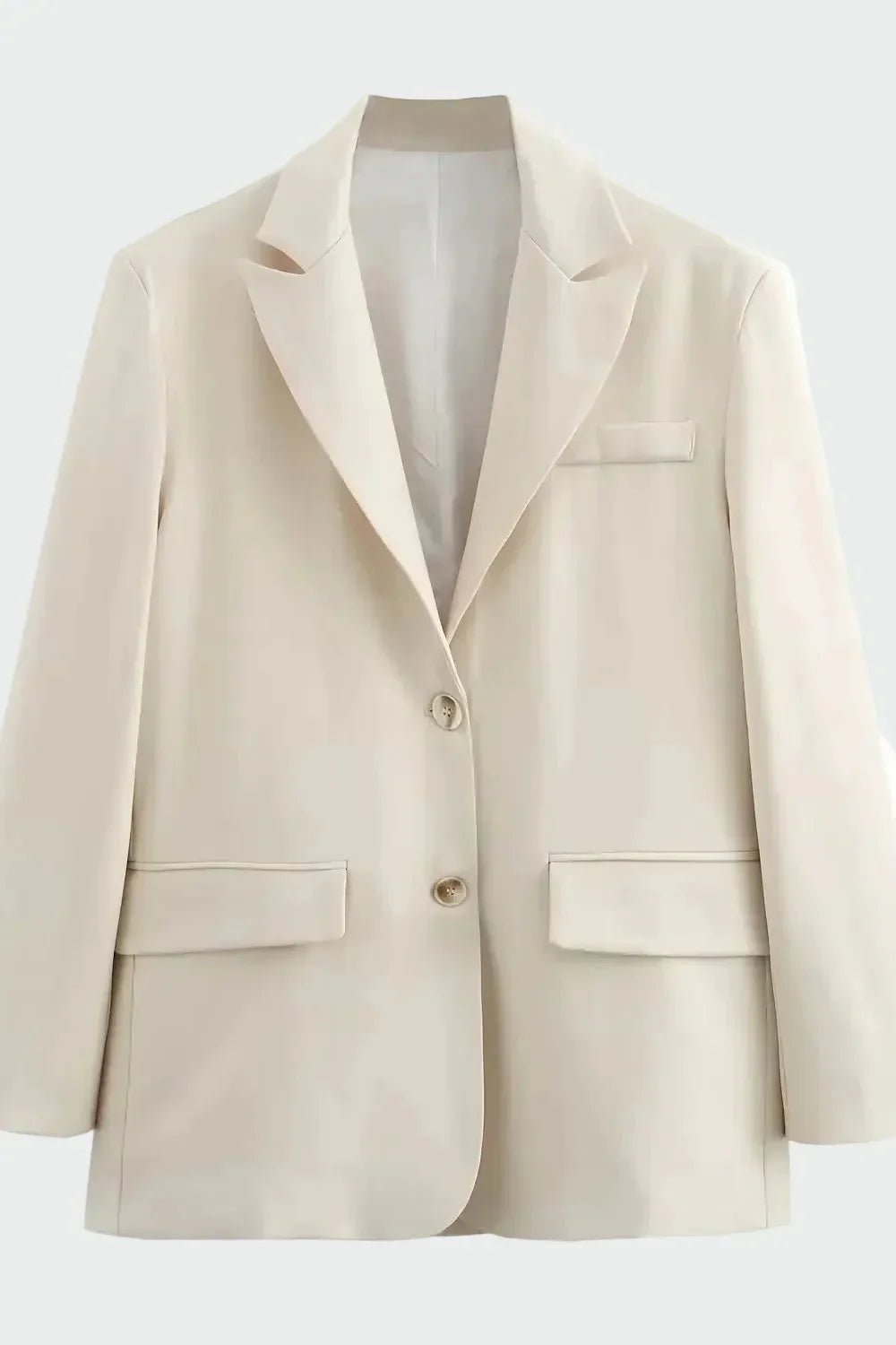 Casaco Oversized com Linha Moderna - Ines Braga