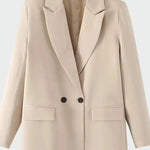 Casaco Oversized com Linha Moderna - Ines Braga