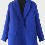 Casaco Oversized com Linha Moderna - Ines Braga