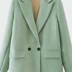 Casaco Oversized com Linha Moderna - Ines Braga