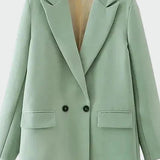 Casaco Oversized com Linha Moderna - Ines Braga