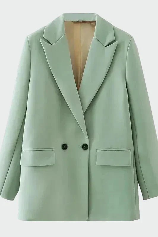 Casaco Oversized com Linha Moderna - Ines Braga