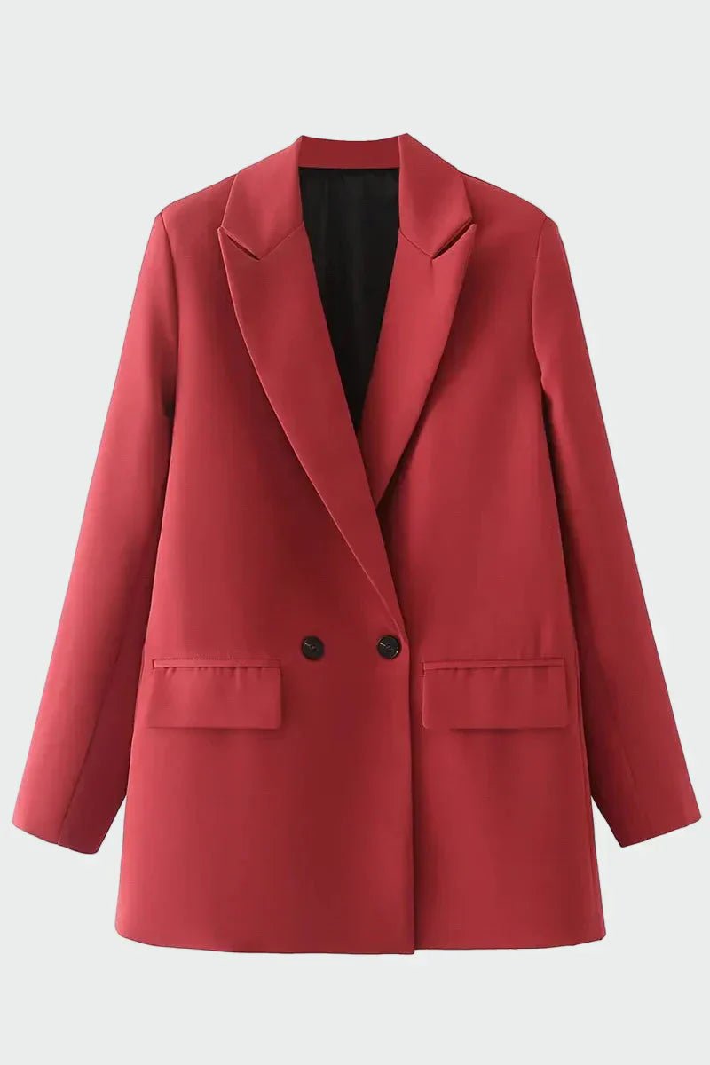 Casaco Oversized com Linha Moderna - Ines Braga