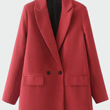 Casaco Oversized com Linha Moderna - Ines Braga